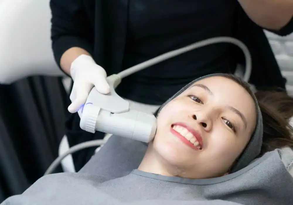 HIFU treatment Bishop's Stortford in progress