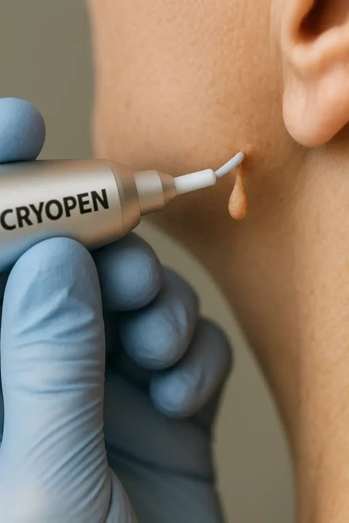 Cryopen for skin tags removal Bishop's Stortford speak to our team today!