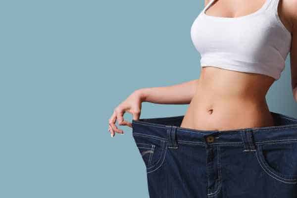 woman after fat reduction treatment Bishop's Stortford