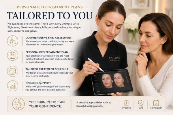 book a consultation about your ultimate lift and tighten treatment Bishop's Stortford
