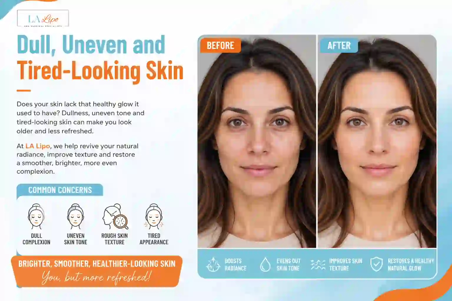 Sign #5: Dull, Uneven and Tired-Looking Skin Bishop's Stortford